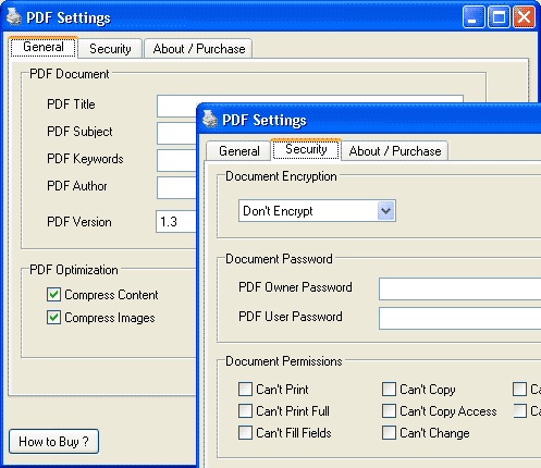 All2PDF Screenshot